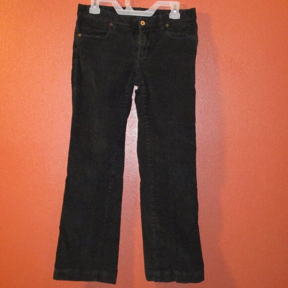 Polo Ralph Lauren Woman 4x32 Black Pockets Corduroy Pants - Picture 1 of 6